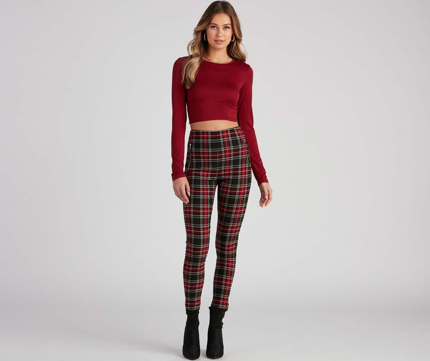 The Basic Crew Knit Top - Lady Occasions