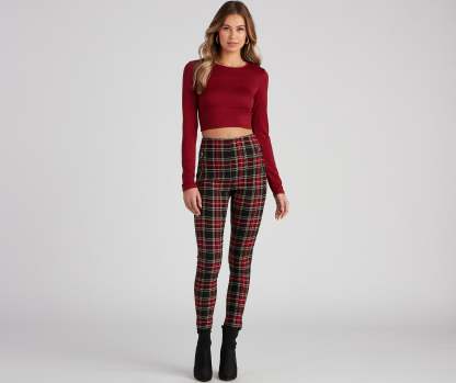 The Basic Crew Knit Top - Lady Occasions