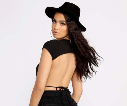 Cutie Got Back Top - Lady Occasions