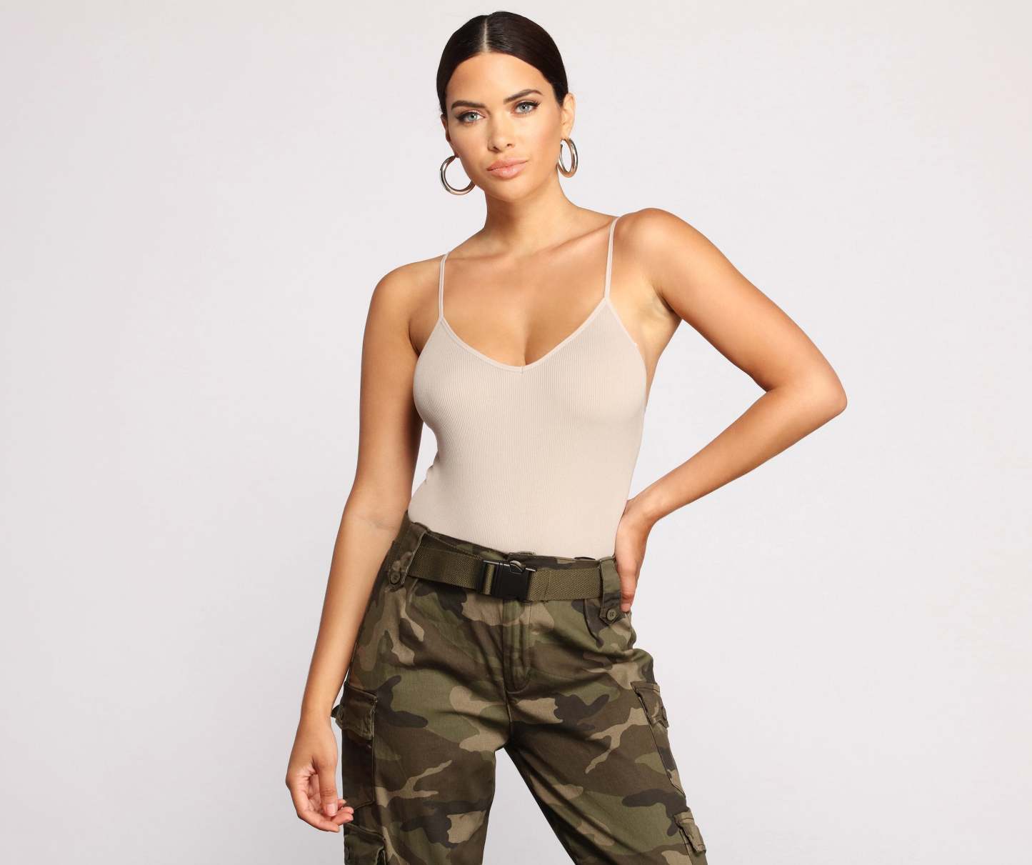Basic Vibes Seamless Bodysuit - Lady Occasions