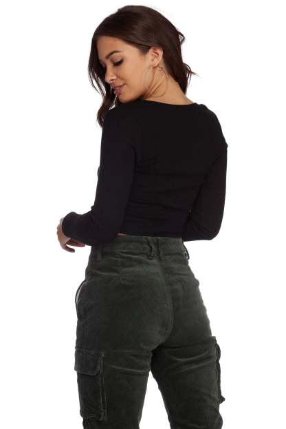 Perfect Knit Crop Top - Lady Occasions