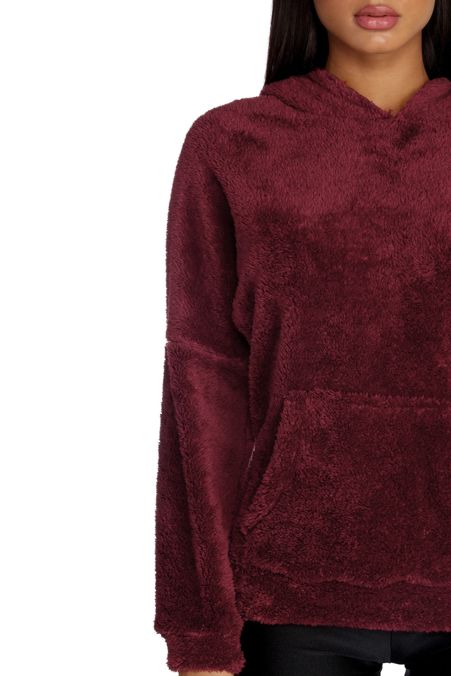 Comfy Cozy Plush Hoodie - Lady Occasions