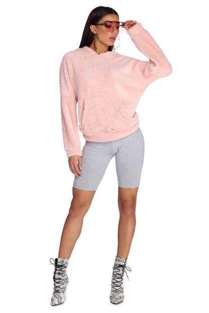 Comfy Cozy Plush Hoodie - Lady Occasions