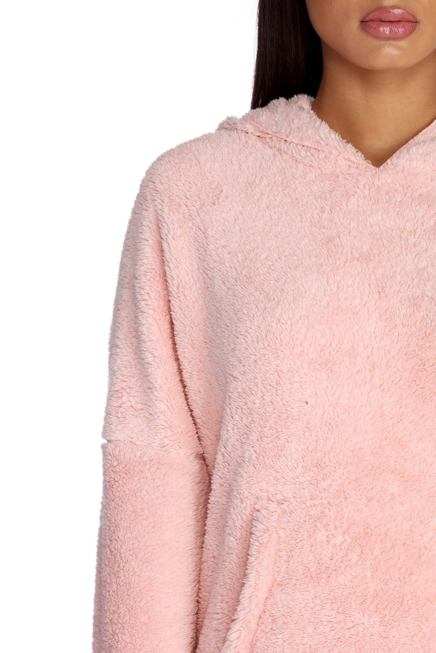 Comfy Cozy Plush Hoodie - Lady Occasions