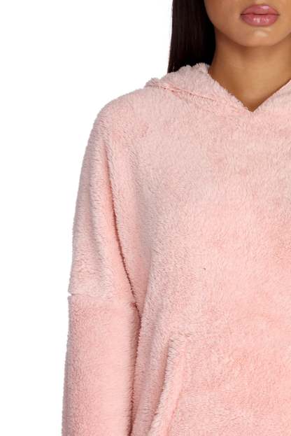 Comfy Cozy Plush Hoodie - Lady Occasions