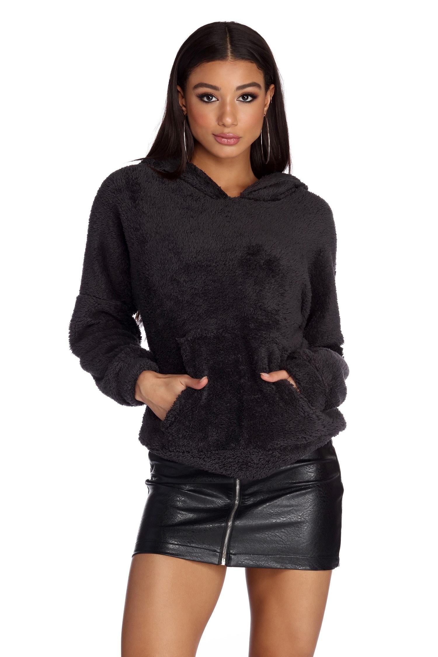 Comfy Cozy Plush Hoodie - Lady Occasions
