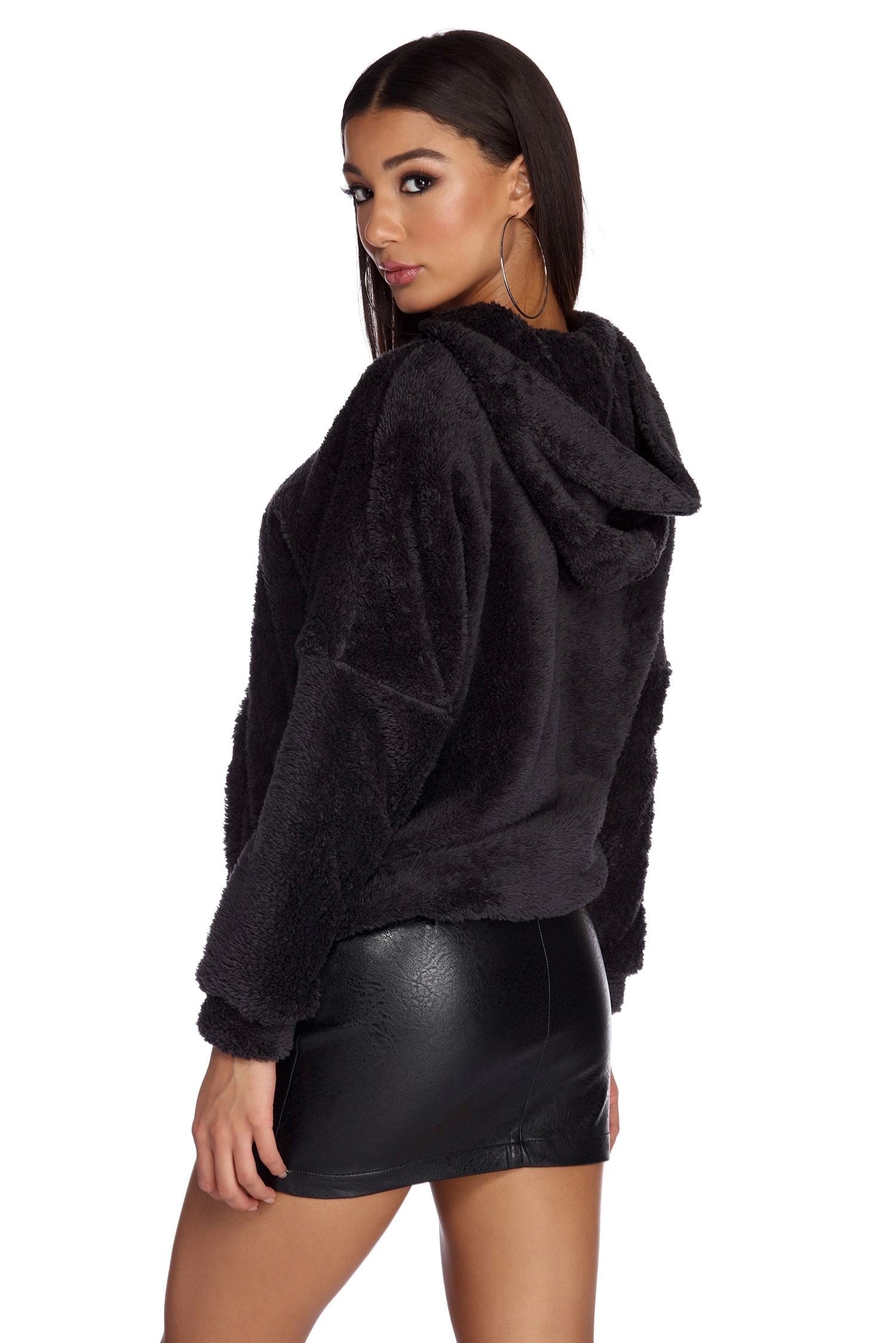 Comfy Cozy Plush Hoodie - Lady Occasions