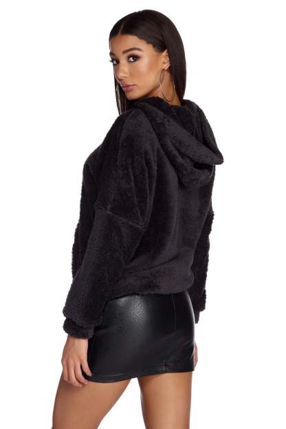 Comfy Cozy Plush Hoodie - Lady Occasions