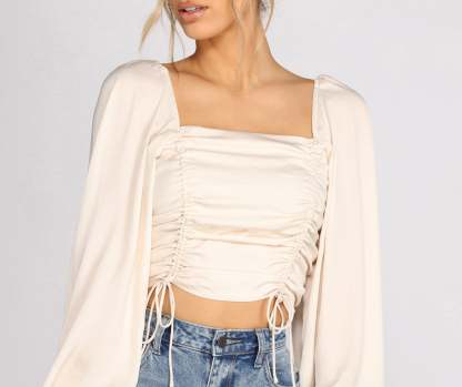 Got That Chic Vibe Crop Top - Lady Occasions