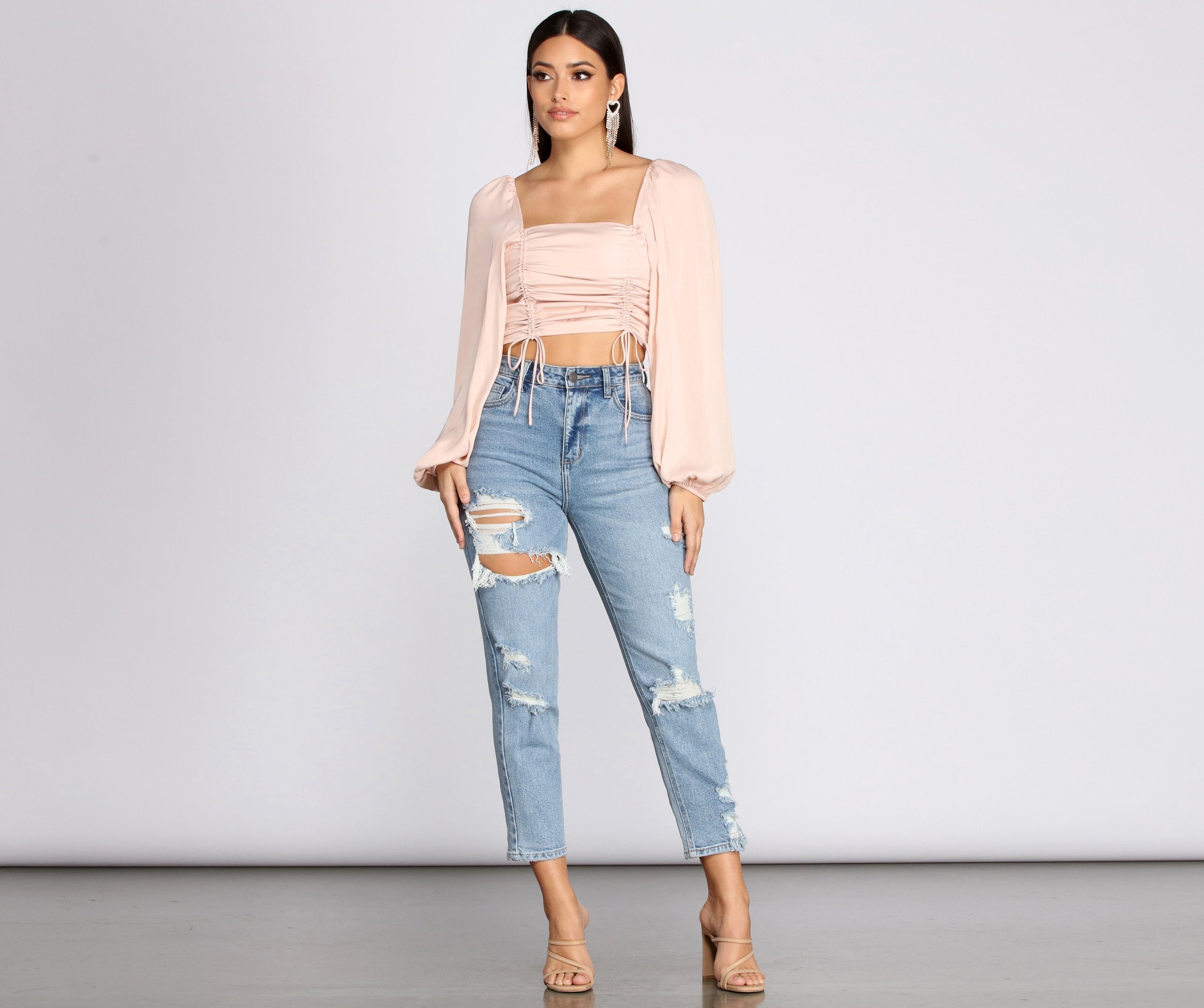 Got That Chic Vibe Crop Top - Lady Occasions