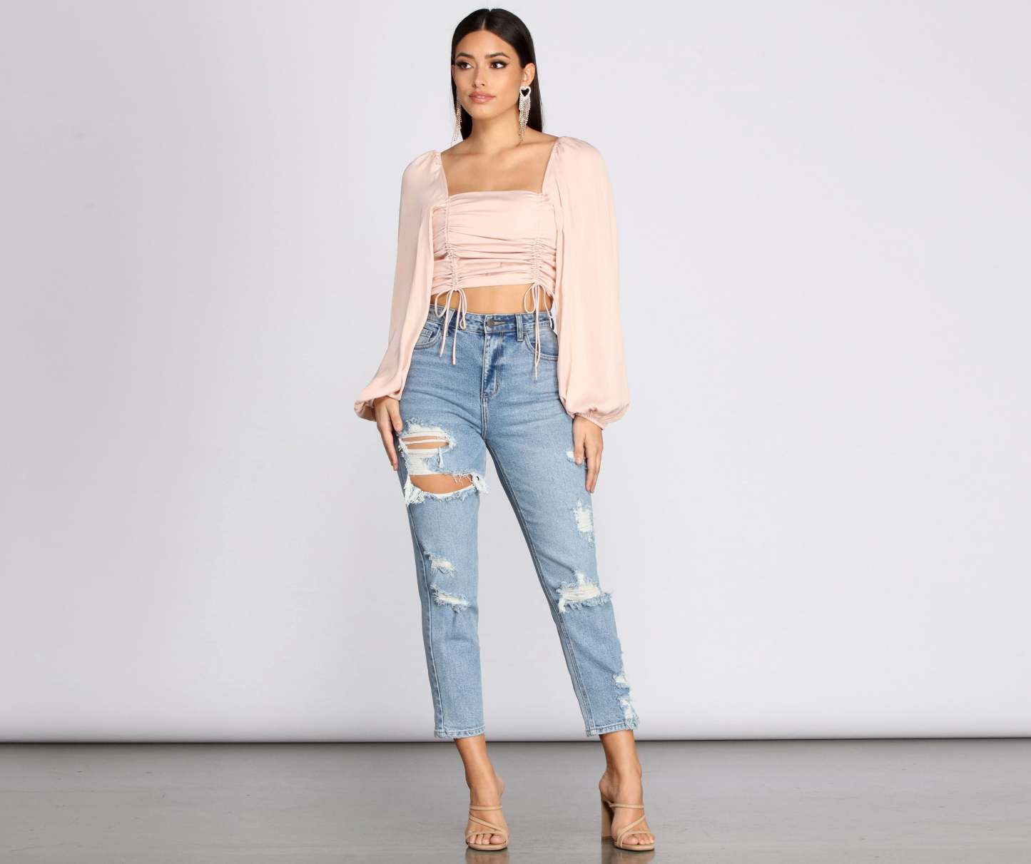 Got That Chic Vibe Crop Top - Lady Occasions