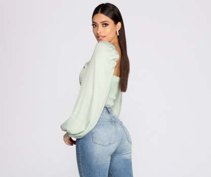 Got That Chic Vibe Crop Top - Lady Occasions