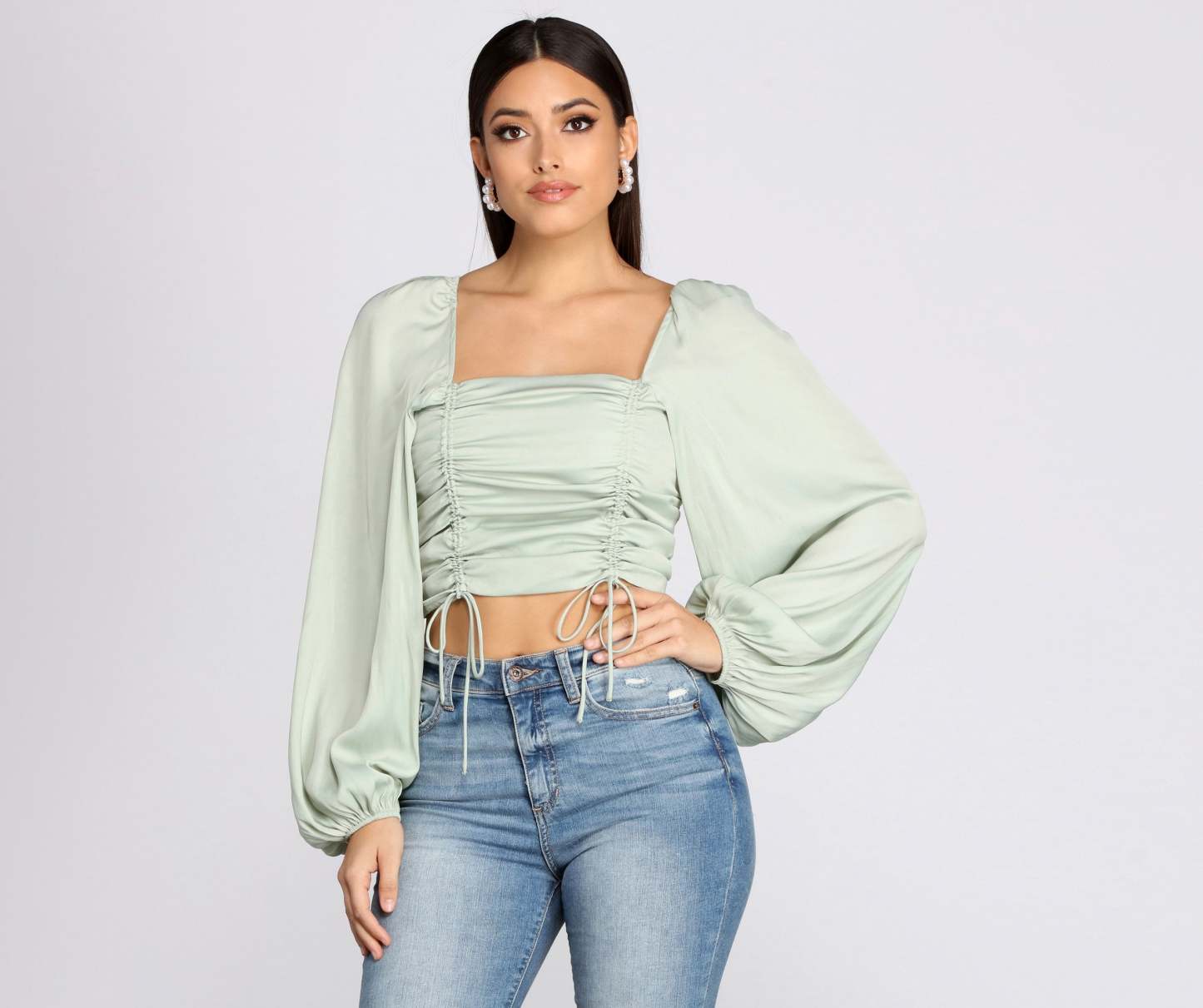 Got That Chic Vibe Crop Top - Lady Occasions