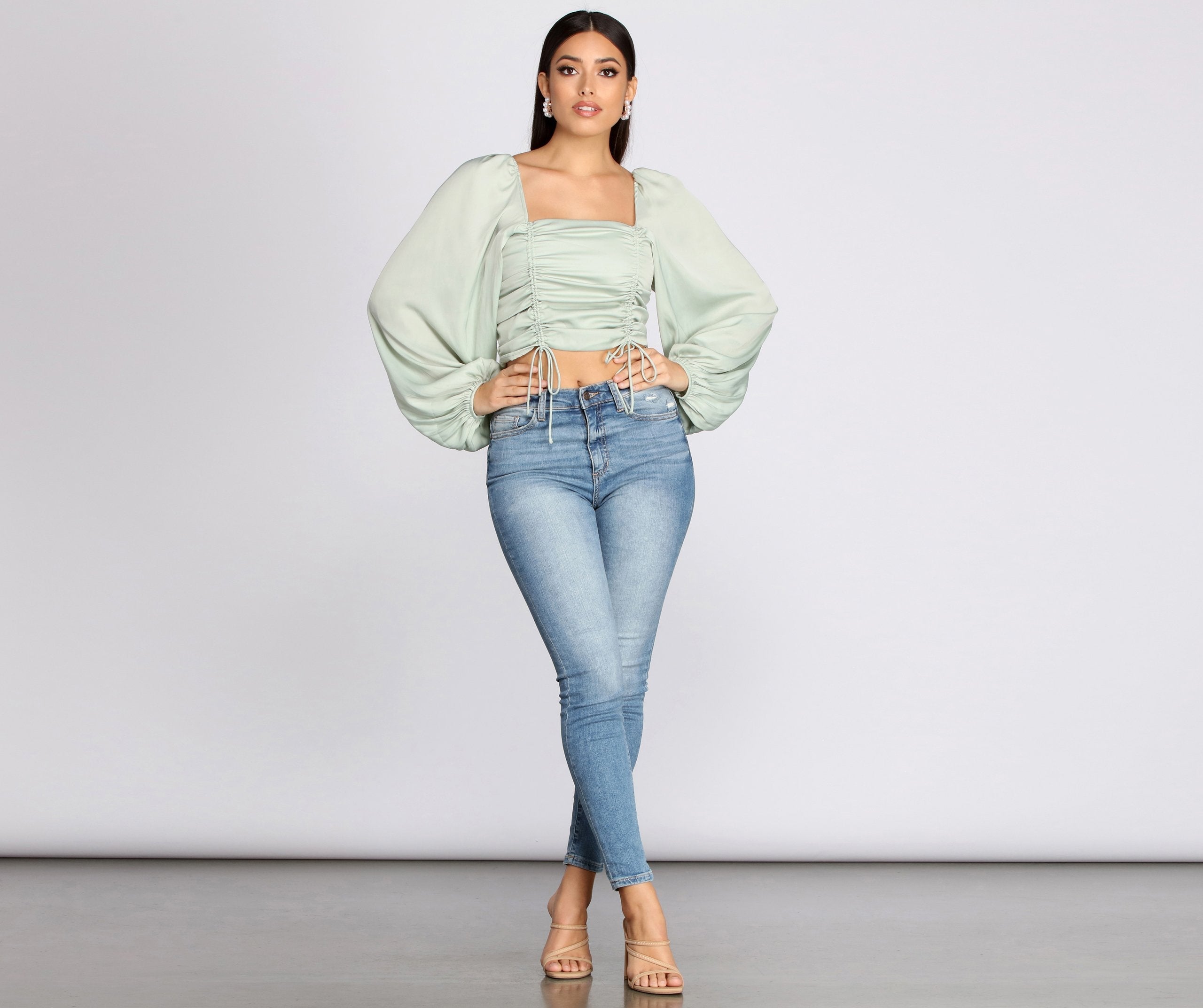 Got That Chic Vibe Crop Top - Lady Occasions