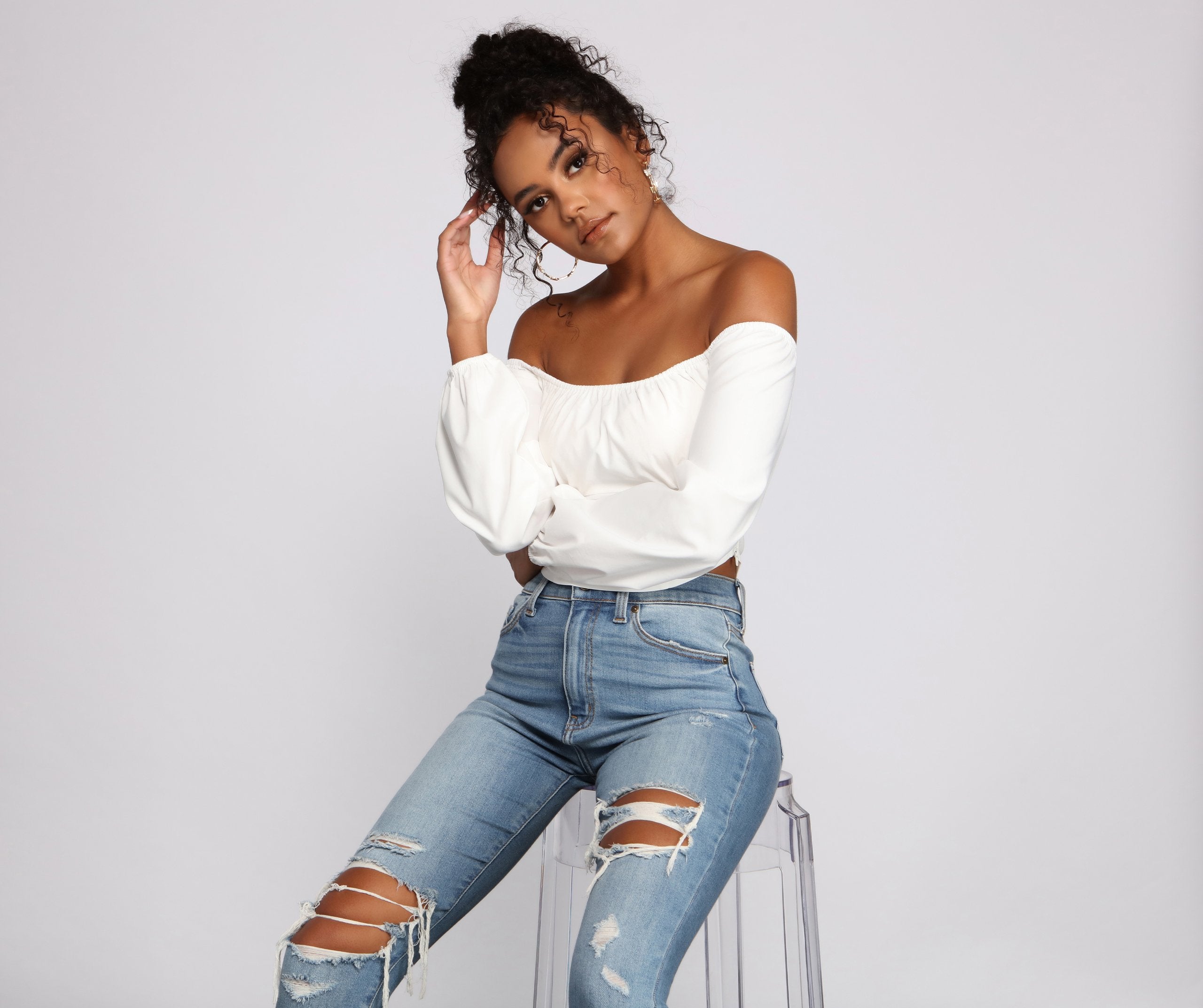 Chic Trends Cropped Corset Top - Lady Occasions