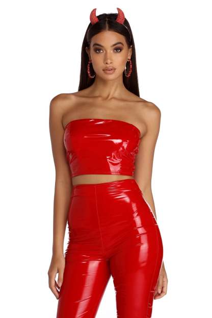 Bad Behavior Crop Top - Lady Occasions