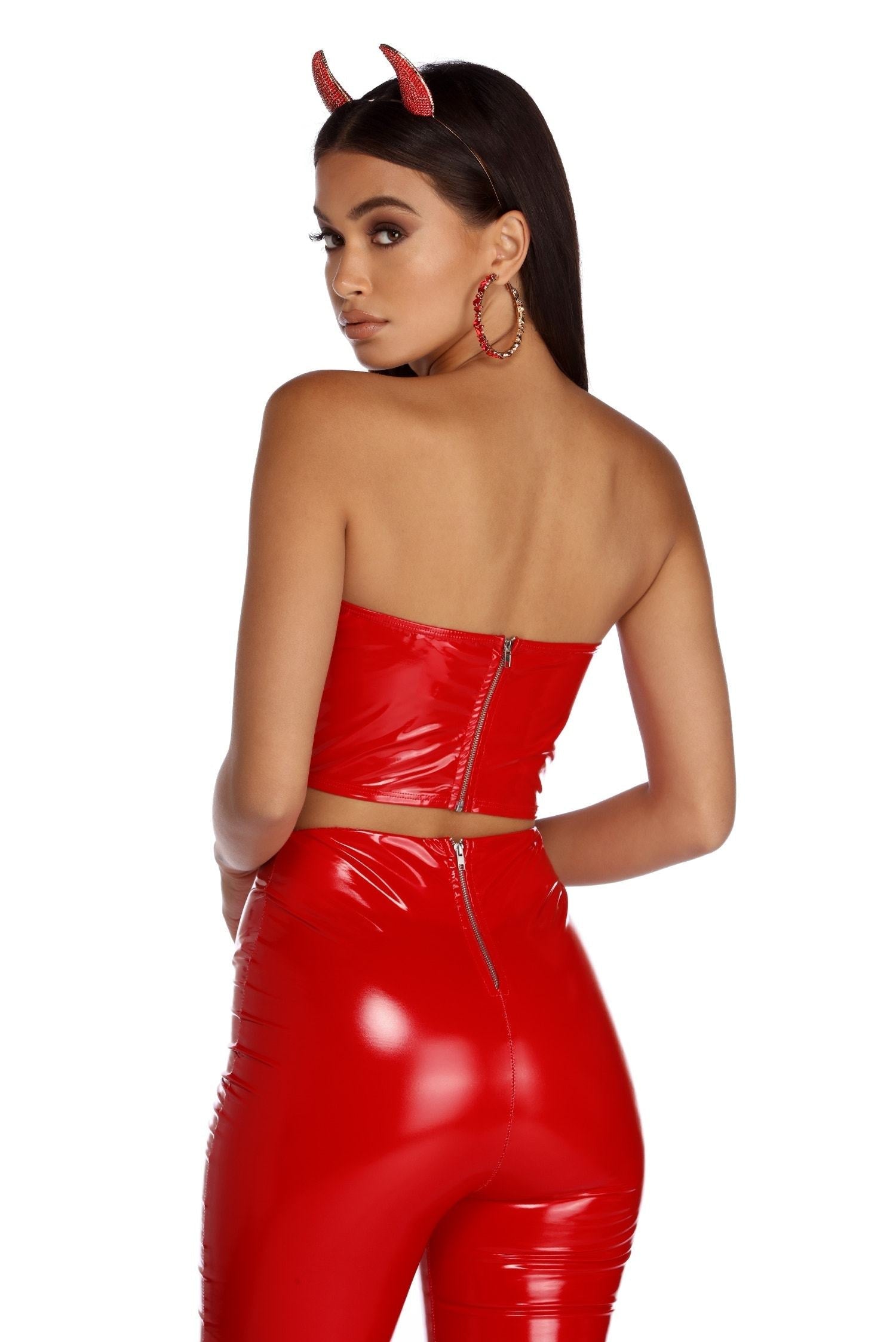 Bad Behavior Crop Top - Lady Occasions