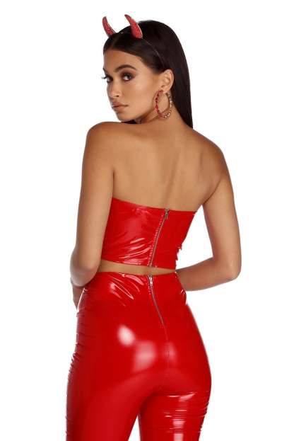 Bad Behavior Crop Top - Lady Occasions