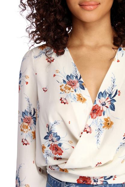 Sweet Intentions Wrap Blouse - Lady Occasions