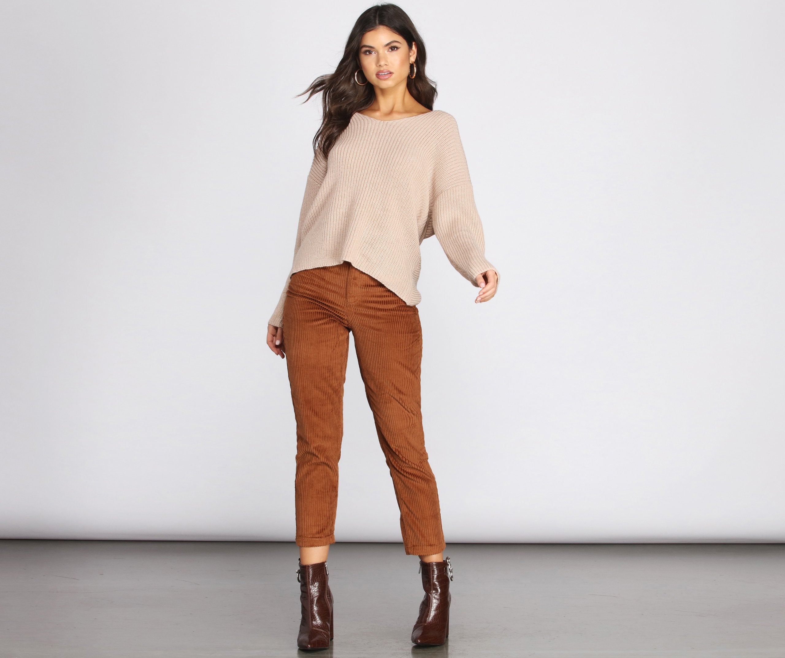Knot So Innocent Knit Sweater - Lady Occasions