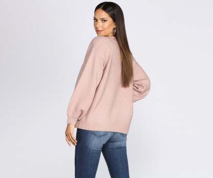 Keep Knit Cozy Cardigan - Lady Occasions