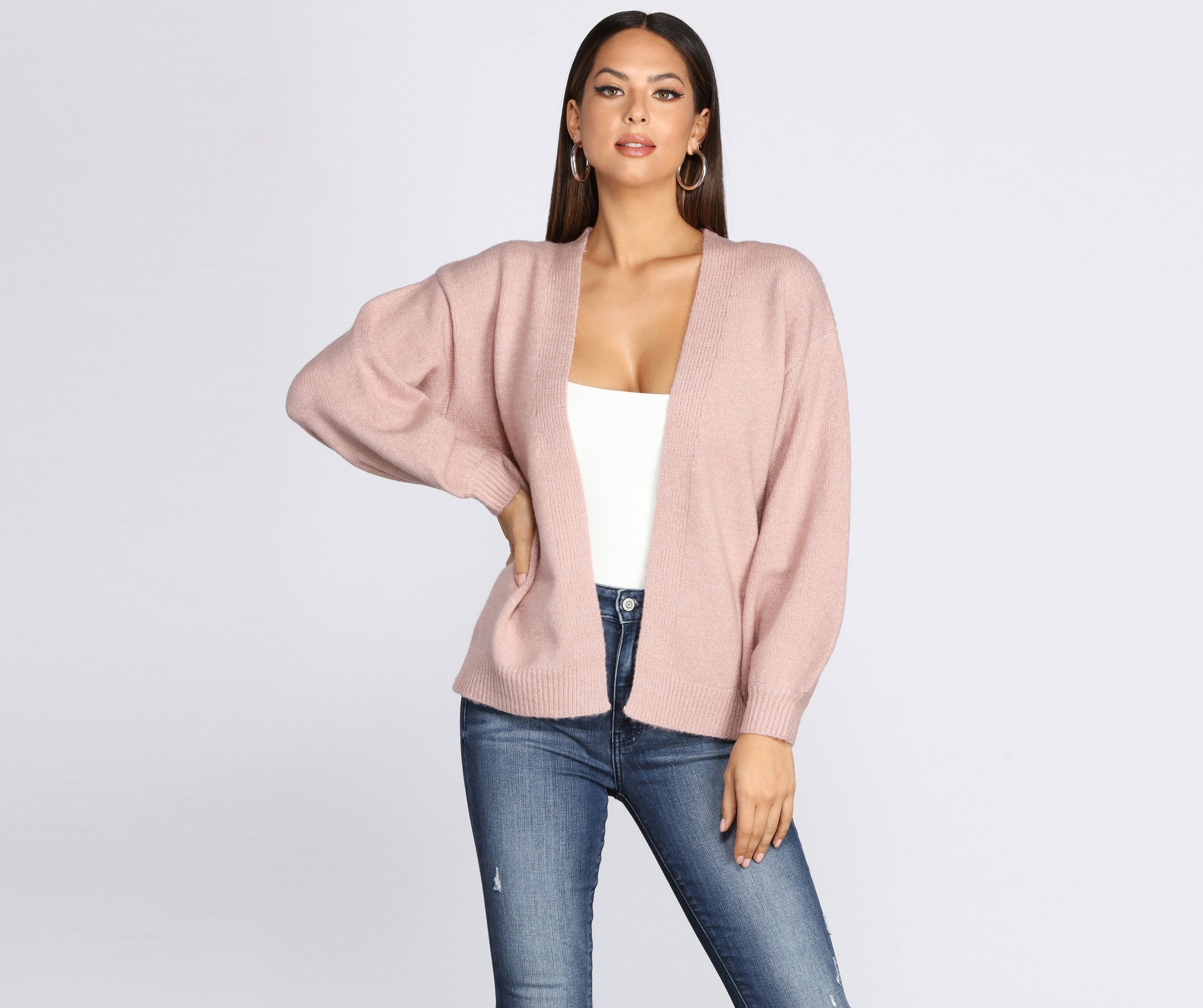 Keep Knit Cozy Cardigan - Lady Occasions