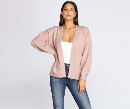 Keep Knit Cozy Cardigan - Lady Occasions
