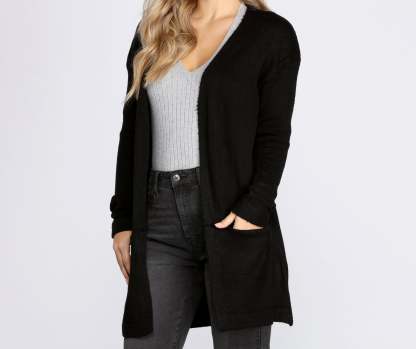 Cozy Cutie Duster Cardigan - Lady Occasions