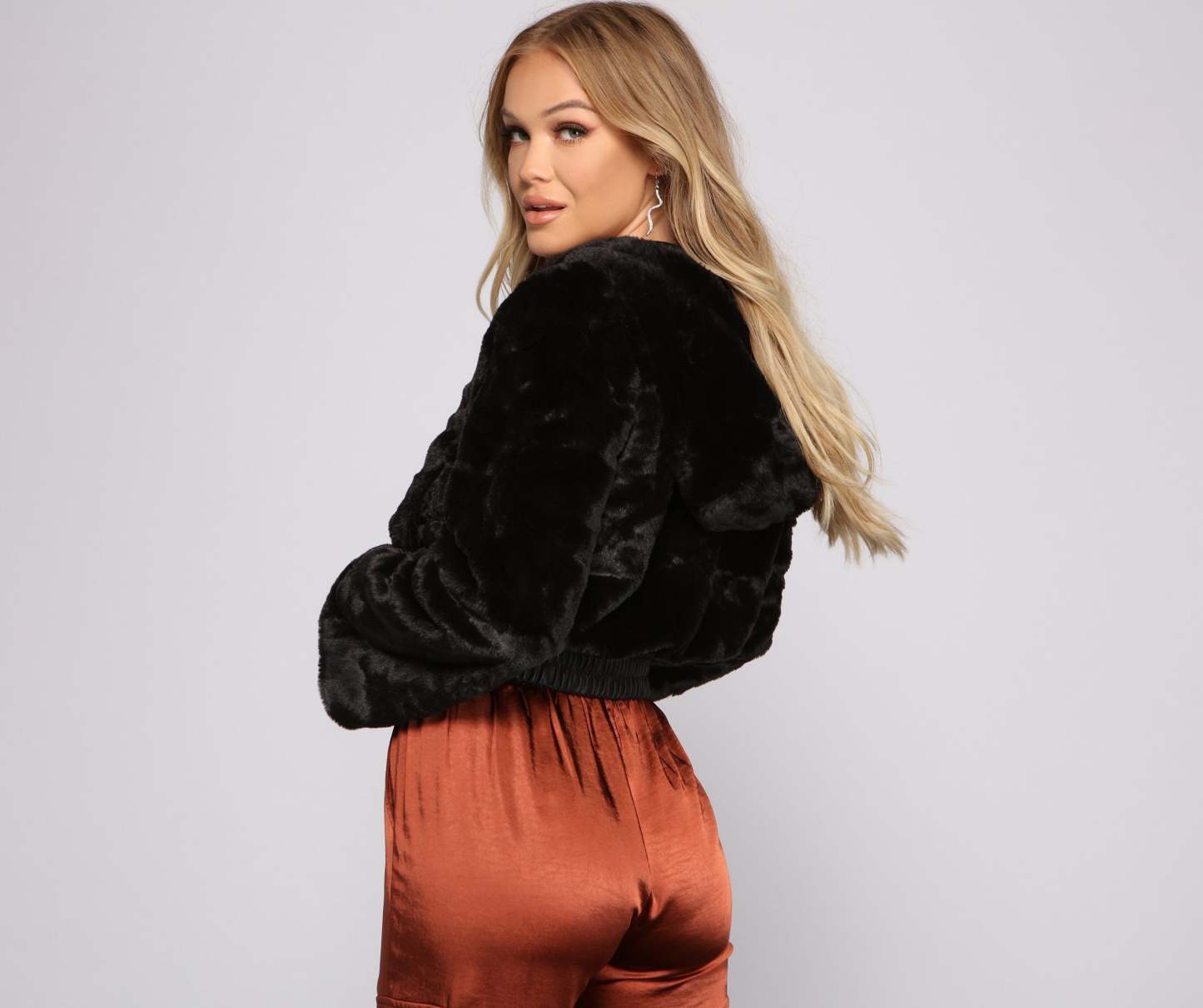 Faux-Ever Trendy Hooded Jacket - Lady Occasions