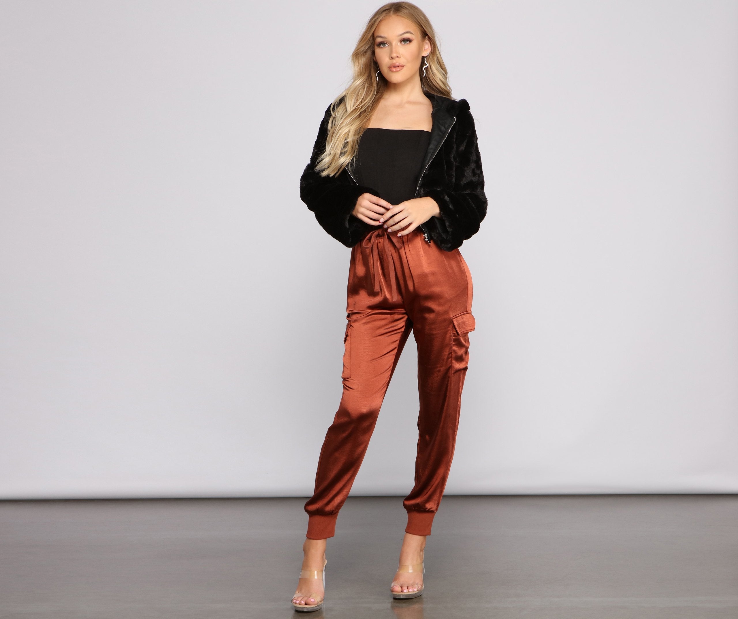 Faux-Ever Trendy Hooded Jacket - Lady Occasions
