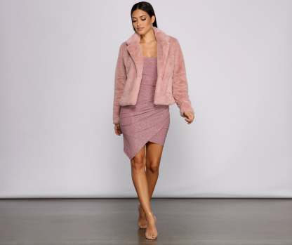 Cuddle Weather Faux Fur Jacket - Lady Occasions