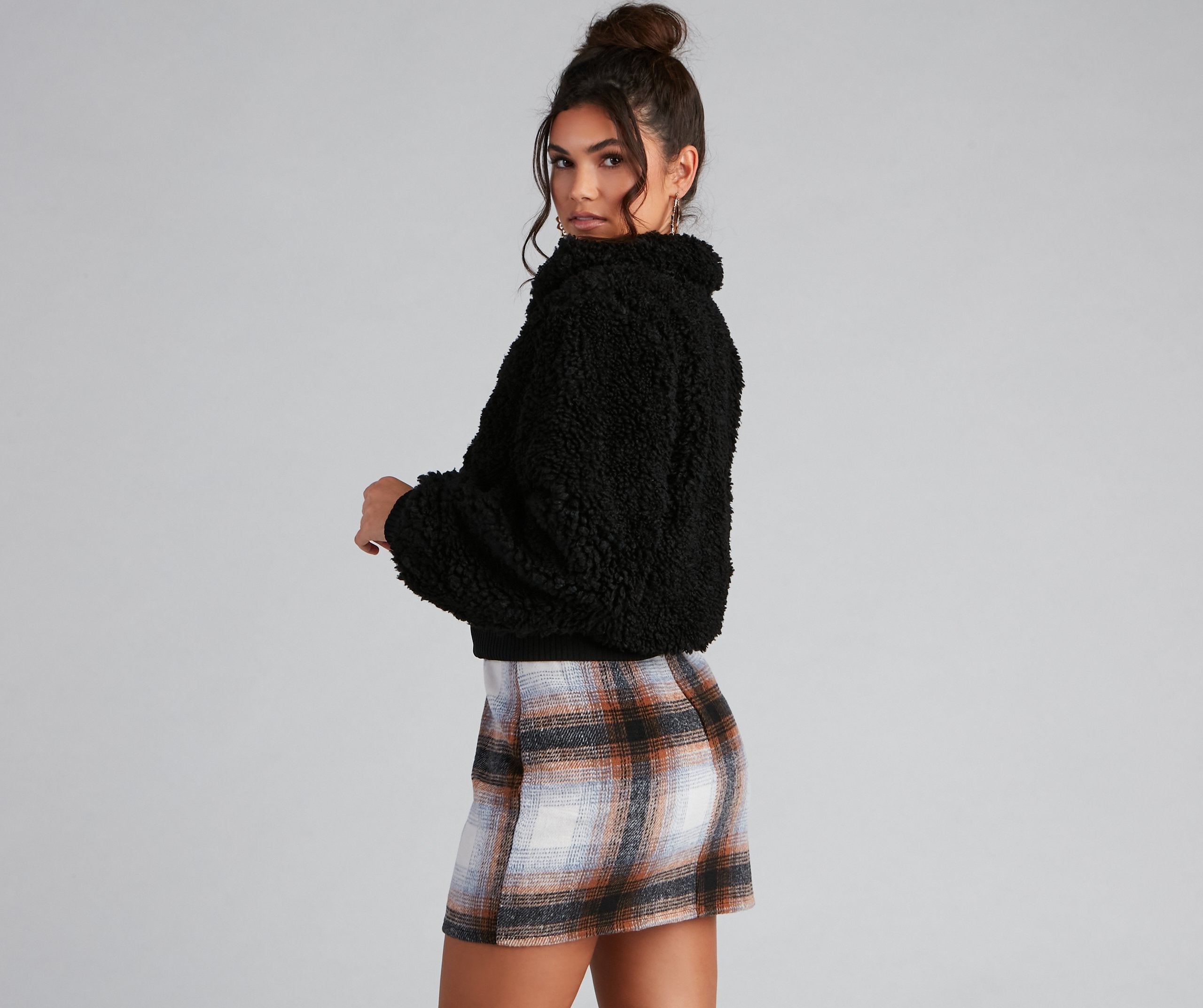 Cozy And Chill Faux Fur Jacket - Lady Occasions