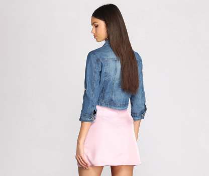 Classic Chic Jean Jacket - Lady Occasions