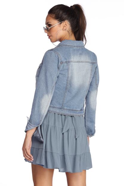 Feeling Adventurous Denim Jacket - Lady Occasions
