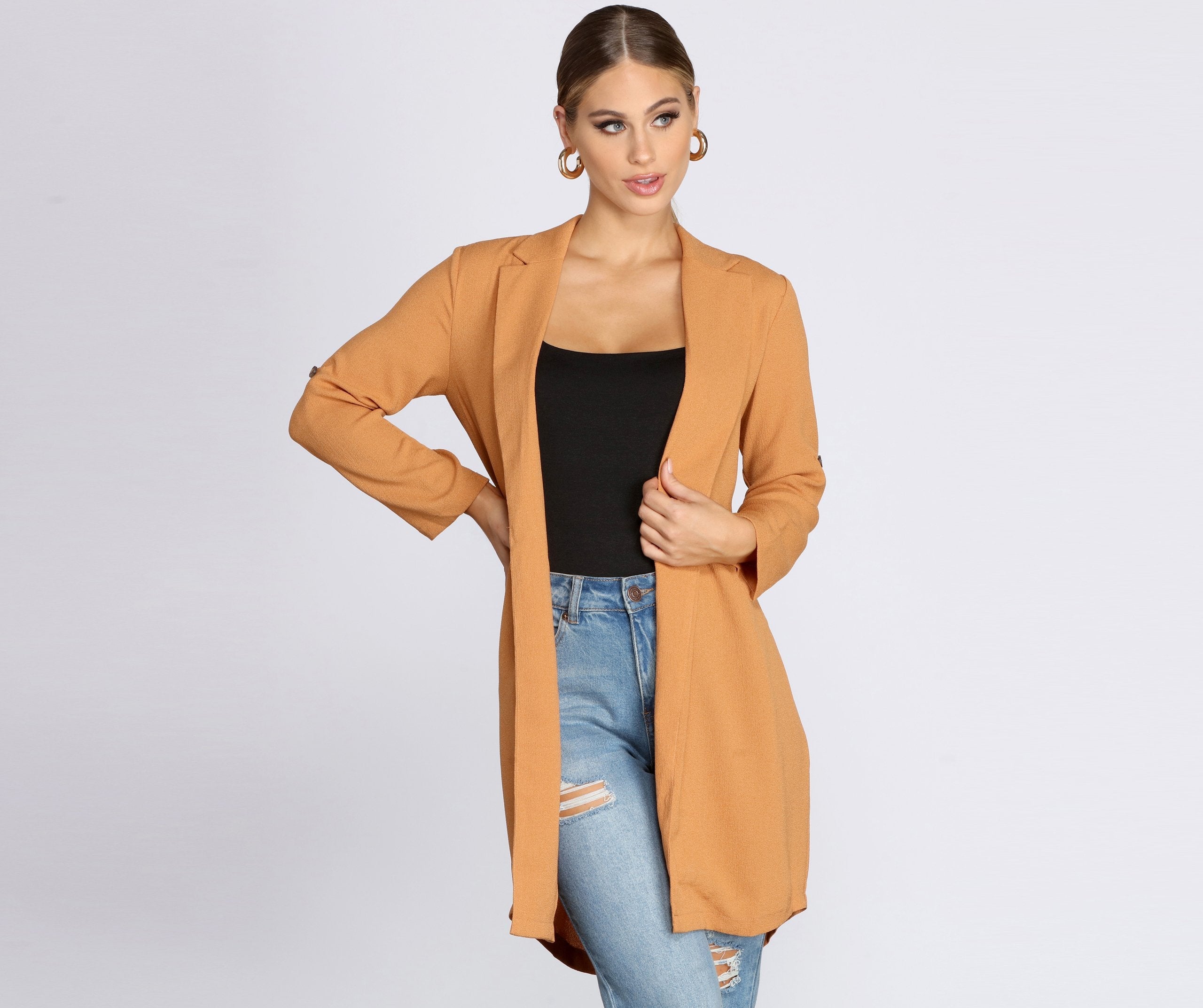 Dressed To Impress Belted Trench - Lady Occasions
