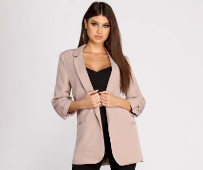 Making The Rules Boyfriend Blazer - Lady Occasions