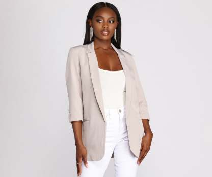 Making The Rules Boyfriend Blazer - Lady Occasions