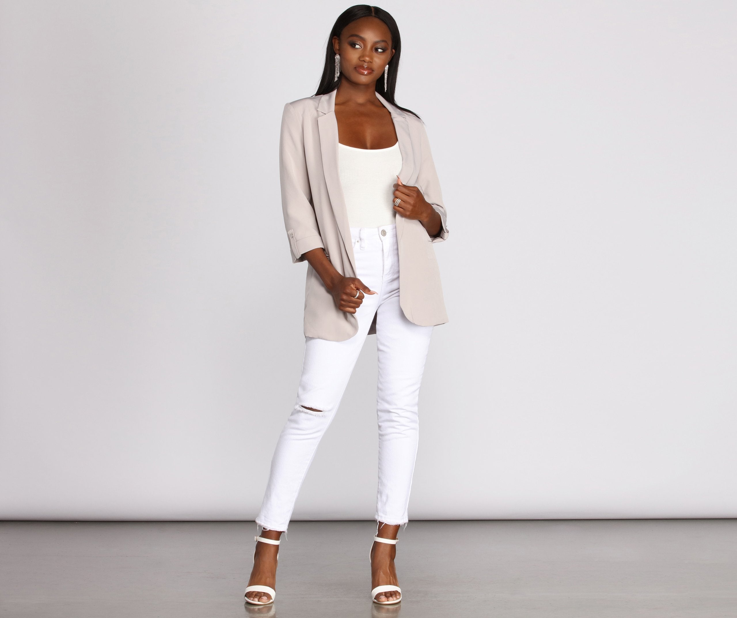 Making The Rules Boyfriend Blazer - Lady Occasions