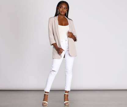 Making The Rules Boyfriend Blazer - Lady Occasions