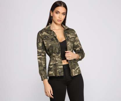 Hidden Attraction Anorak Jacket - Lady Occasions