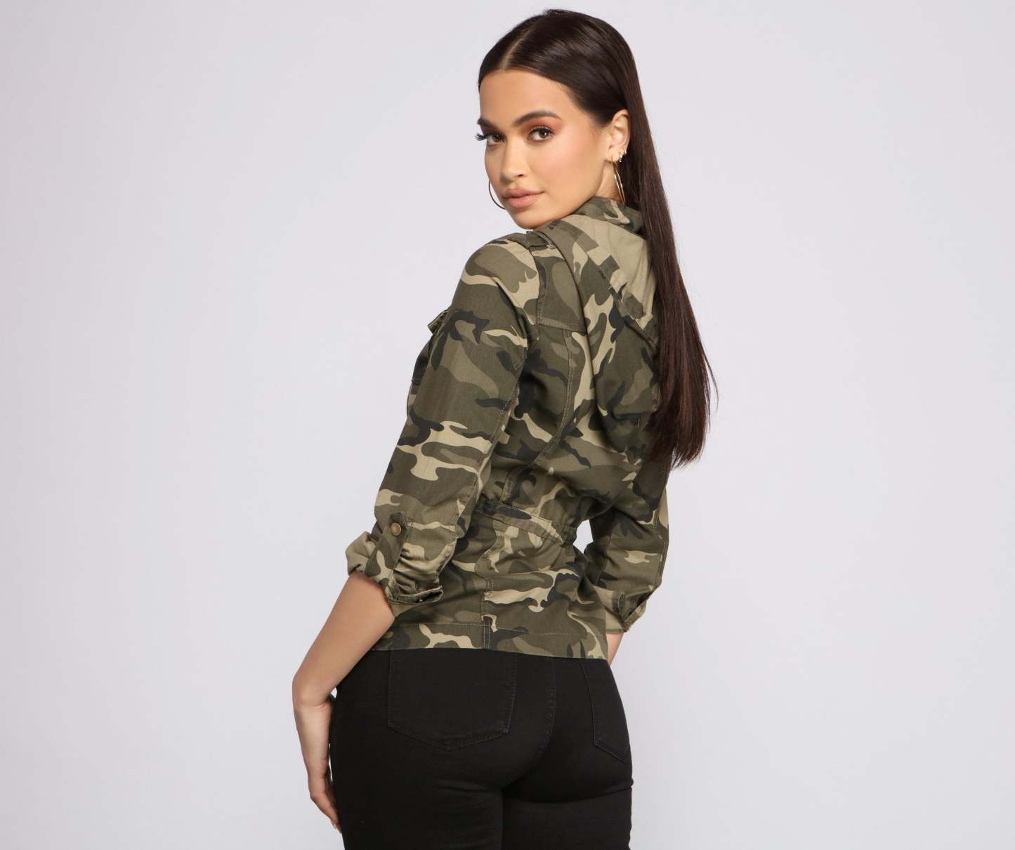 Hidden Attraction Anorak Jacket - Lady Occasions