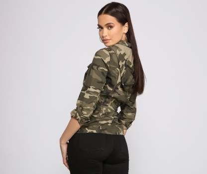Hidden Attraction Anorak Jacket - Lady Occasions