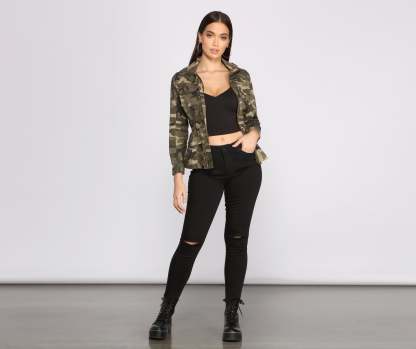 Hidden Attraction Anorak Jacket - Lady Occasions