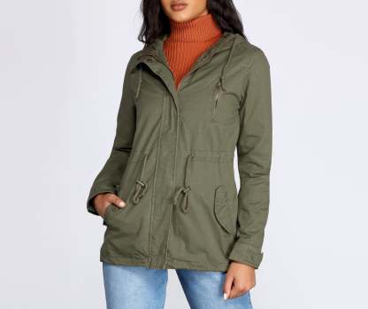Hooded Out For An Adventure Anorak - Lady Occasions