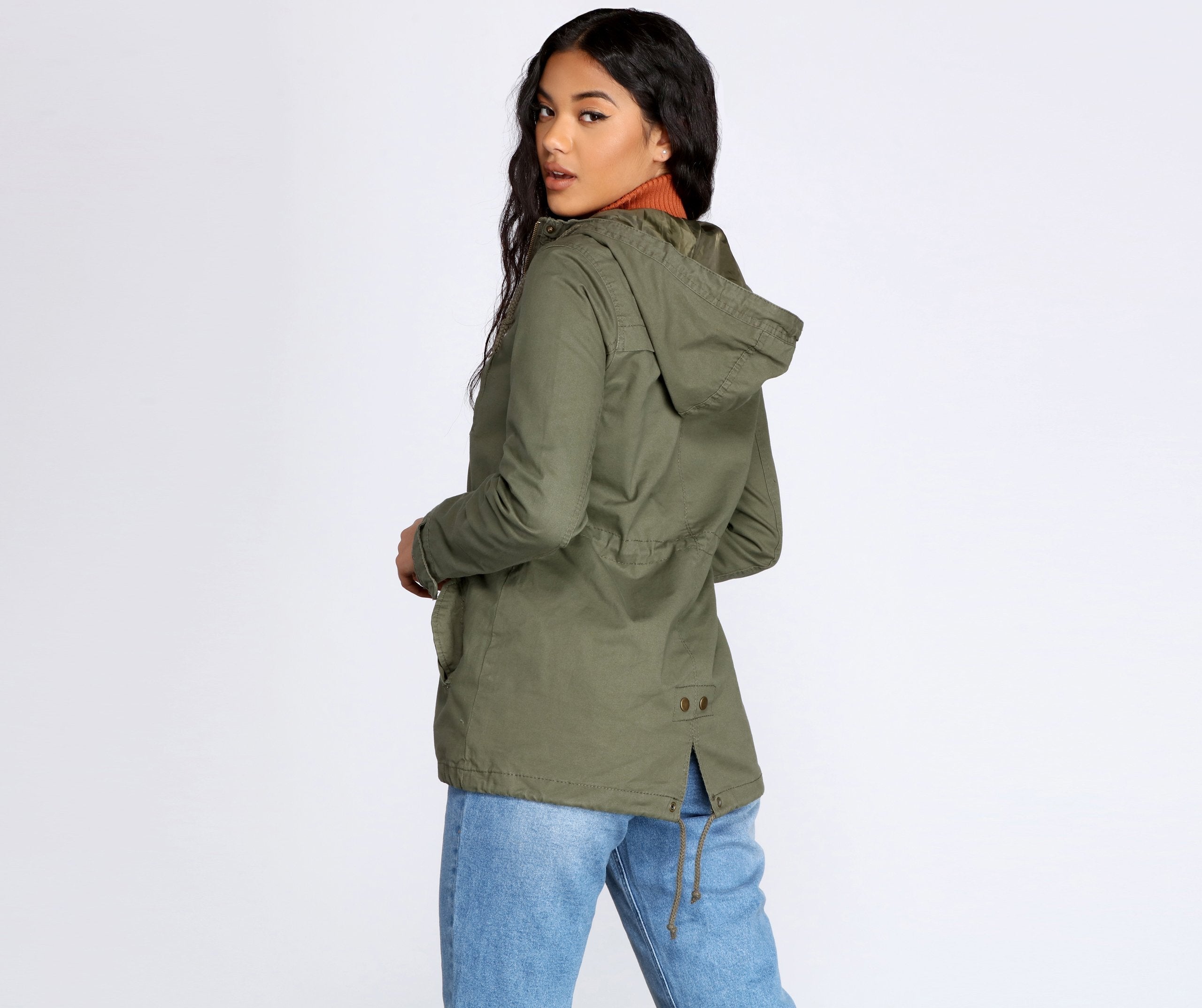 Hooded Out For An Adventure Anorak - Lady Occasions