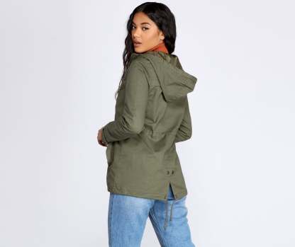 Hooded Out For An Adventure Anorak - Lady Occasions