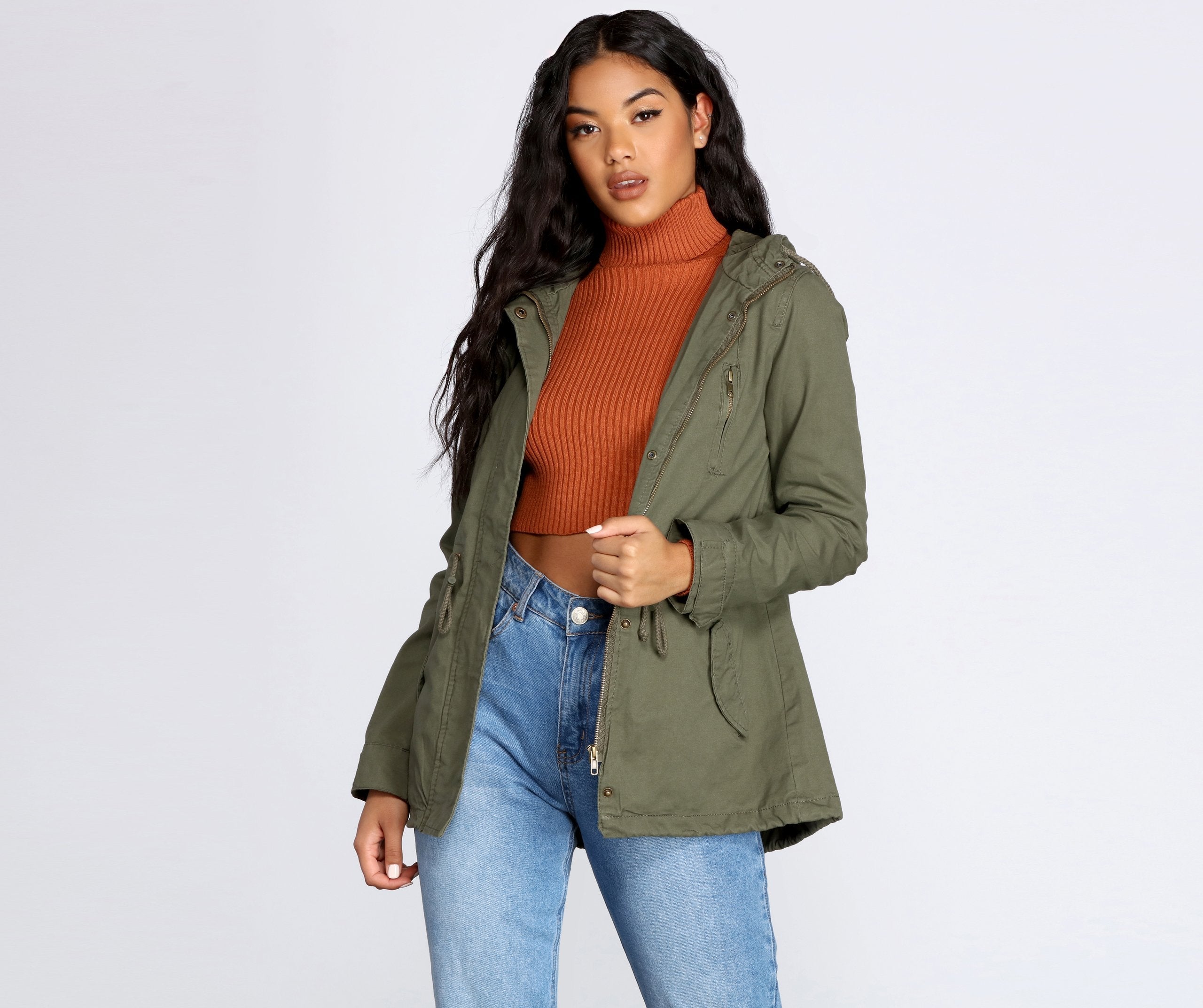 Hooded Out For An Adventure Anorak - Lady Occasions