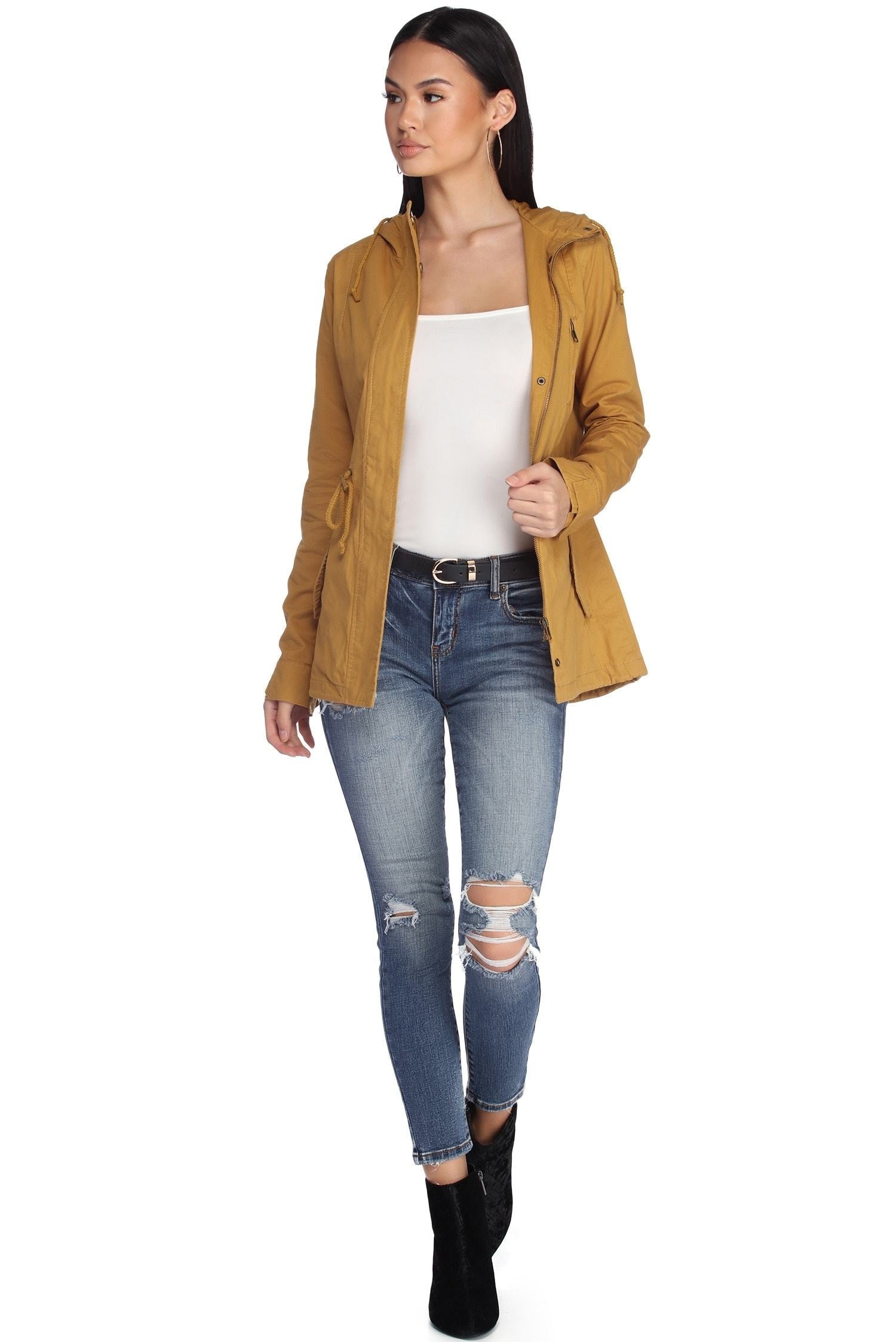 Hooded Out For An Adventure Anorak - Lady Occasions