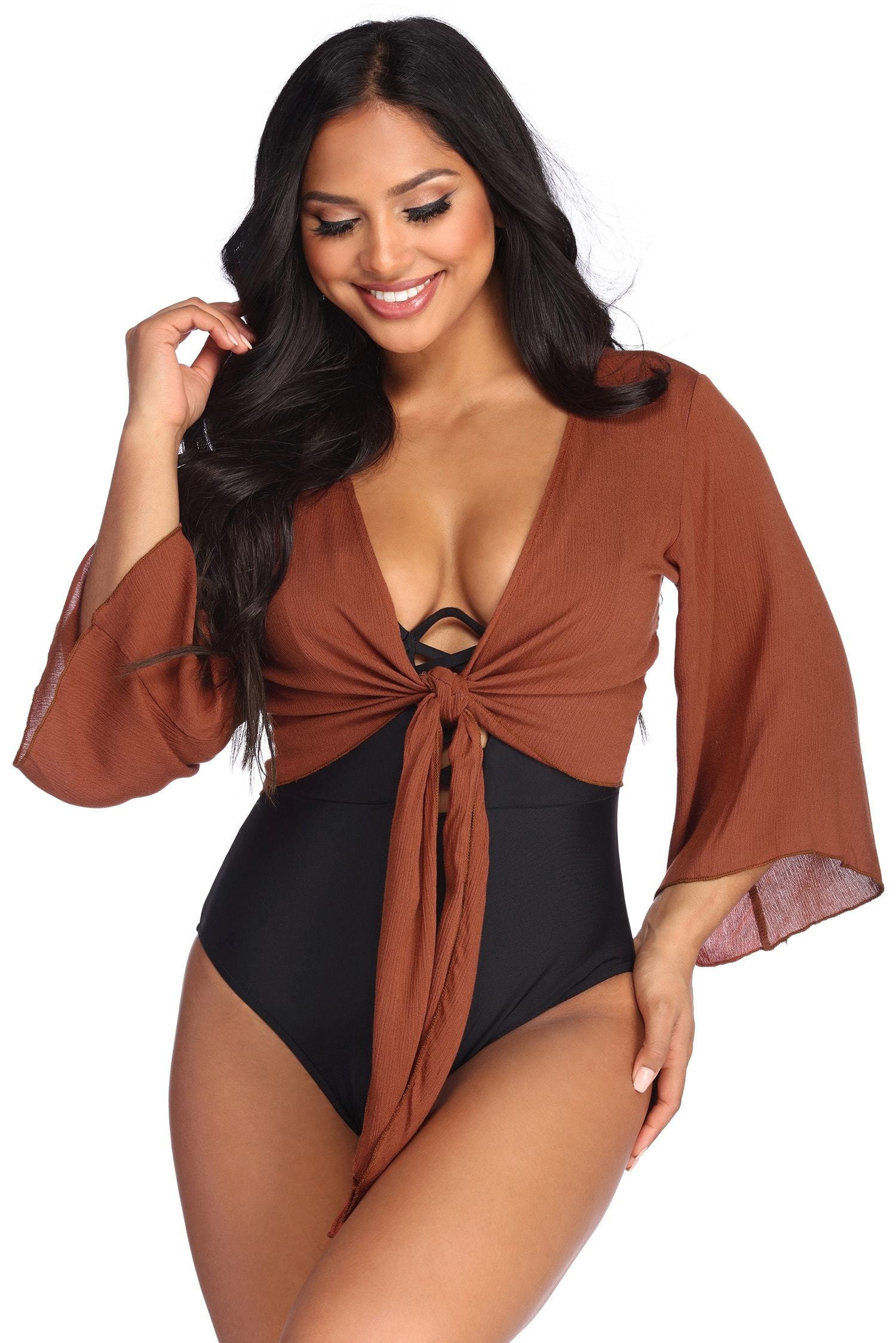 Sweet Ties Crop Top - Lady Occasions