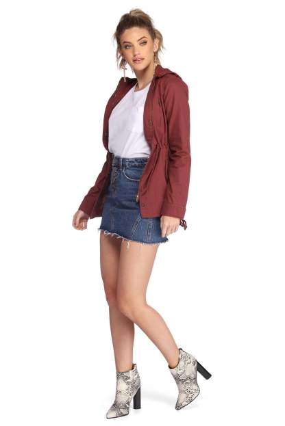 Hooded Out For An Adventure Anorak - Lady Occasions